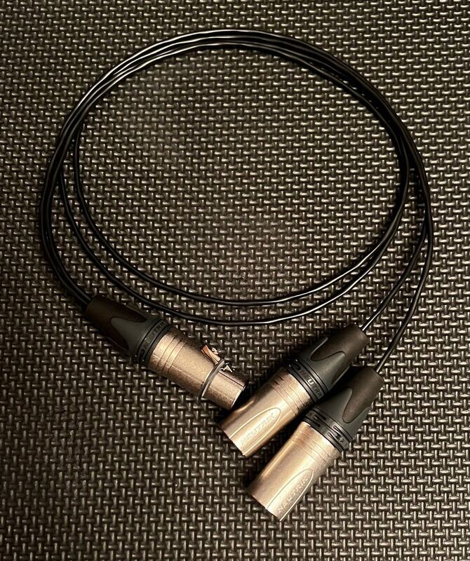 [XLRF - 2XLRM3 Splitter] XLRF - 2XLRM3 Splitter