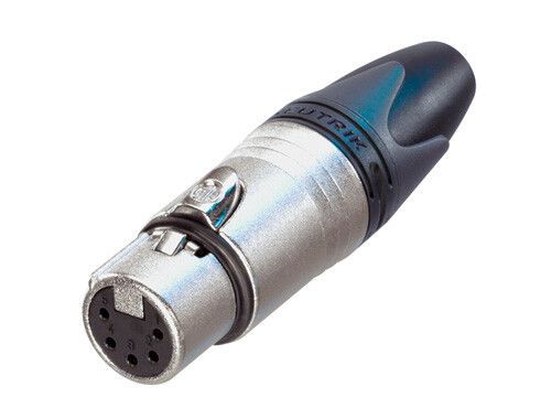 [Neutrik NC5FXX] Neutrik NC5FXX 5-Pole Female Cable Connector #NENC5FXX #NC5FXX