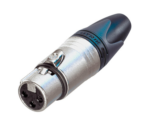 Neutrik NC3FXX Female 3-Pin XLR Connector #NENC3FXX MFR #NC3FXX