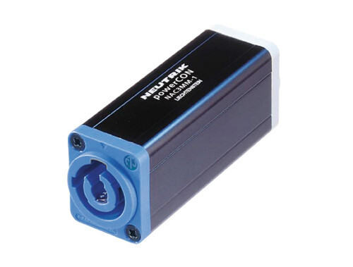 Neutrik powerCON NAC3MPA-1 to powerCON NAC3MPB-1 Coupler for Linking Cables
#NENAC3MM1 MFR #NAC3MM-1