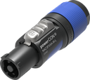 Neutrik NAC3FXXA-W-L powerCON Cable Connector AC Power Cable Connector with Color-coded Twist-lock Mechanism for 10-16mm Diameters