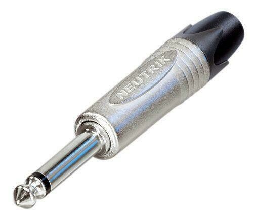 [NP2X -1/4] Neutrik NP2X 2-Pole 1/4" Male Phone Plug #NENP2X MFR #NP2X
