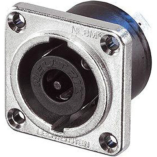 [NLT8MPXX - 8-pole male chassis connector (NL8)] Neutrik NLT8MPXX speakON 8-Pole Male Chassis Connector
#NENLT8MP MFR #NLT8MPXX