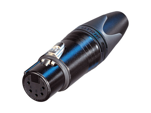[NEUTRIKNC3FXX-BAG] Neutrik 3 Pole Female Cable Connector - Silver Contacts #NENC3FXXBAG MFR #NC3FXX-BAG