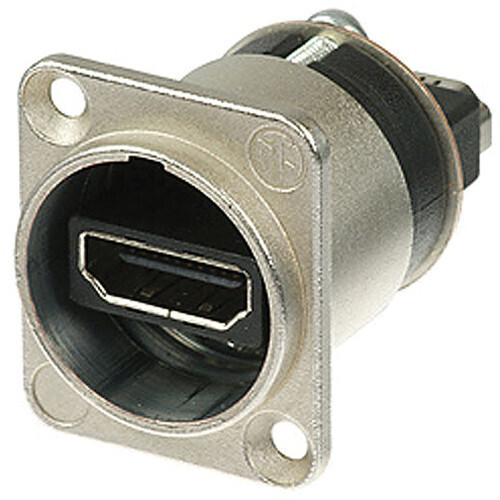 [NAHDMI-W HDMI FEED THROUGH IP65] Neutrik HDMI 2.0 Feed Through Adapter D-Shape Housing IP65 (Nickel)
#NENAHDMIW  MFR #NAHDMI-W