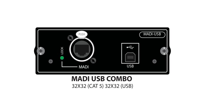Soundcraft MADI-USB Combo Option Card for Si Series Consoles
#SOMADIUSBCMB MFR #5046678.V