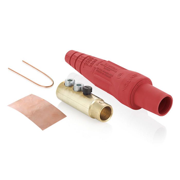 [Leviton LV16D33UR Cam lok] Leviton Cam lok Red Female LV16D33UR