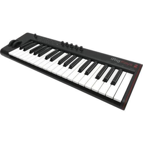 IK Multimedia iRig Keys 2 Pro 37-Key USB MIDI Keyboard Controller #IKIRK2P MFR #IP-IRIG-KEYS2PRO-IN