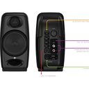 IK Multimedia iLoud Micro Monitors (Pair, Black) #IKILOUDMMIN MFR #IP-ILOUD-MM-IN