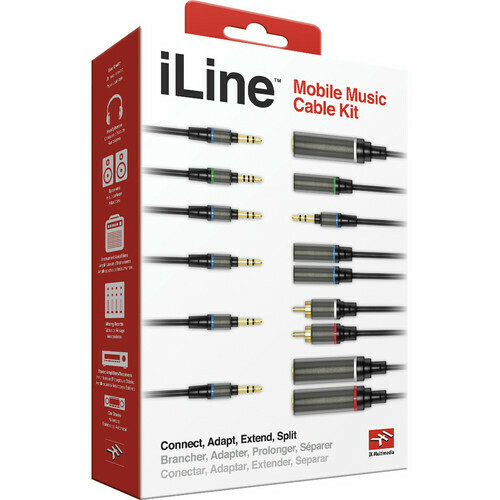 [IK Multimedia iLine Mobile Music Cable Kit] IK Multimedia iLine Mobile Music Cable Kit
 #IKILINEKITIN MFR #IP-ILINE-KIT-IN
