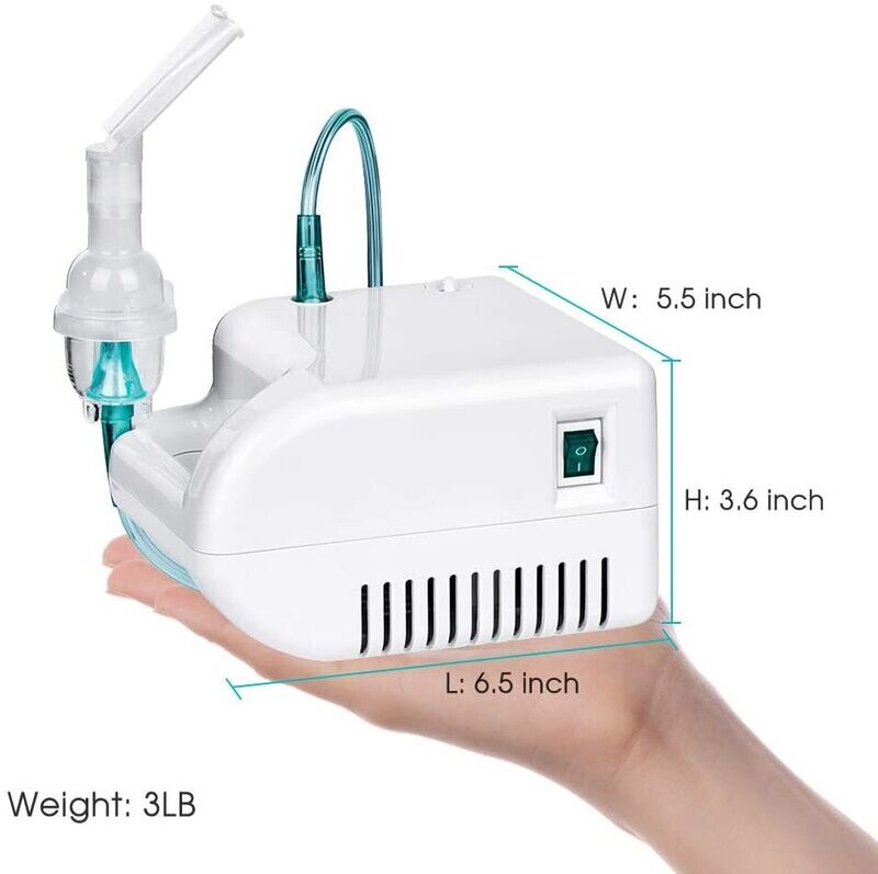 [Handheld Mist Compressor] Handheld Mist Compressor Machine for Home Use with Accessories for Adult and Child