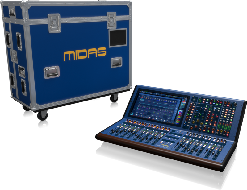 [HD96-24-CC-TP] Midas Heritage D HD96-24-CC-TP Digital Mixer Tour Pack
144-input Digital Mixer with 28 Motorized Faders, 21" Touchscreen, Digital Effects, and Tour-grade Case