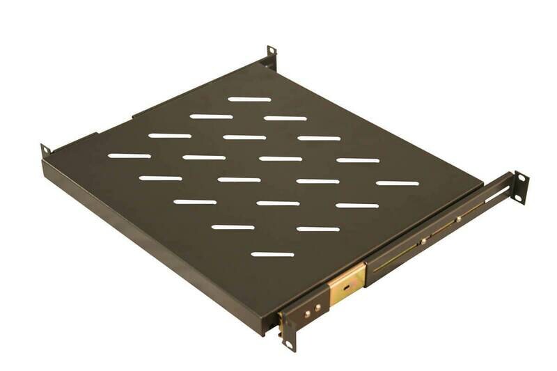 [Gator GRW-SHELF1SLD] Gator Cases Rackworks 1U Vented Sliding Rack Shelf #GAGRWSHELF1S MFR #GRW-SHELF1SLD