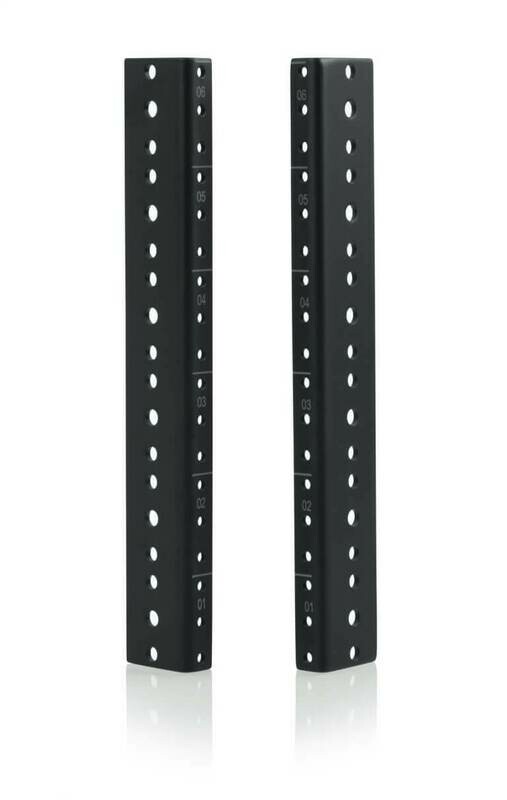 [Gator GRW-RACKRAIL-06U] Gator Cases Rack Rail for 6 RU Rackmount Cases #GA6URR MFR #GRW-RACKRAIL-06U