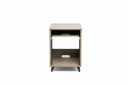 Gator Frameworks GFW-ELITEDESKRK-GRY Elite Series Desk 10U Rack - Driftwood Grey