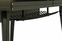 Gator Frameworks GFW-ELITEDESK-BRN Elite Series Main Desk - Dark Walnut