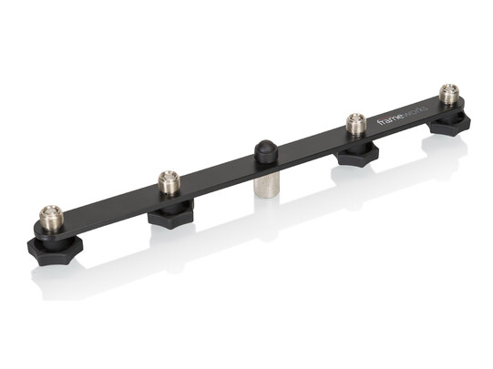[Gator GFW MIC1TO4] Gator Cases Frameworks Mic Mount Bar for 1-4 Microphones #GAGFWMIC1TO4  MFR #GFWMIC1TO4