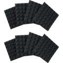 Gator 12x12" Acoustic Pyramid Panel (Charcoal, 8-Pack) #GAP1212PCHA8 #GFW-ACPNL1212PCHA-8PK
