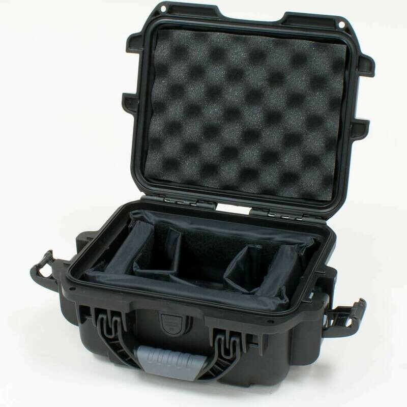 [GU-0907-05-WPDV (D3)] Gator GU-0907-05-WPDV Titan Series Utility Case with Divider System - 9.4" x 7.4" x 5.5"