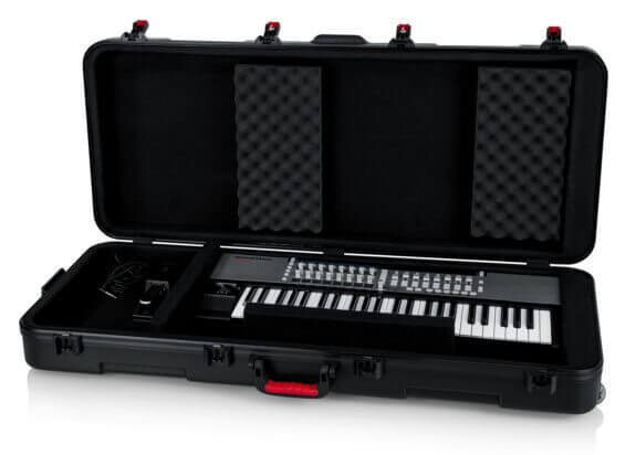 [GTSA-KEY61] Gator 61-Note Keyboard Case W/ Wheels