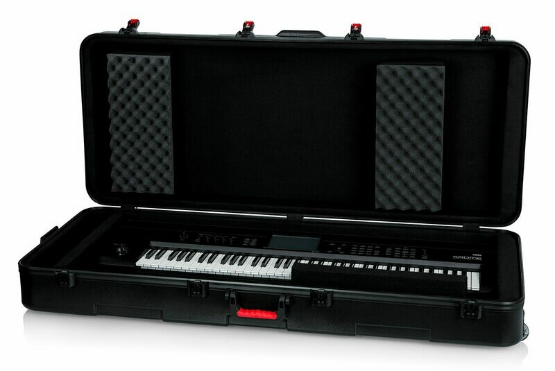 [GATOR GTSA-KEY-76D] Gator Cases Deep 76-Note Keyboard Case W/ Wheels