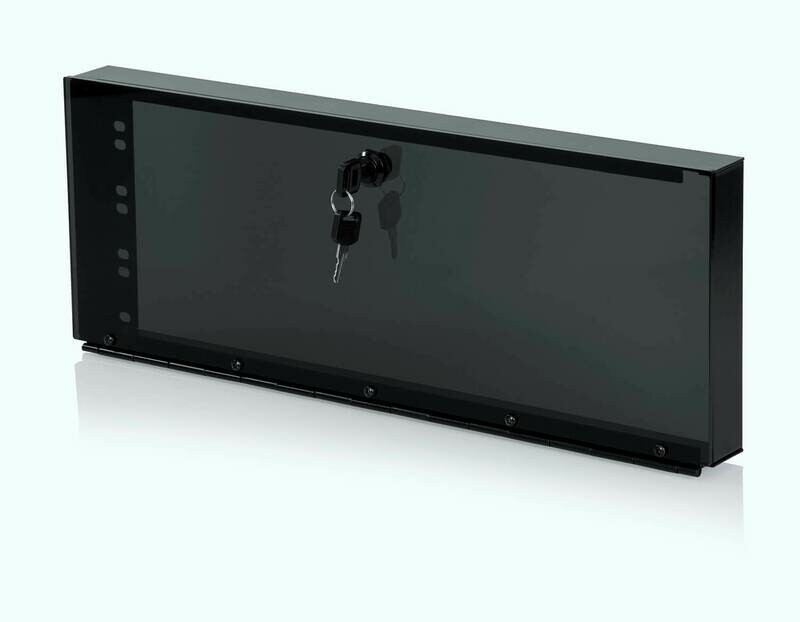 [GATOR GRW-PNLSECPLX-4] Gator Cases GRW-PNLSECPLX-4 Rackworks Hinged Plexiglass Security Panel (4 RU)  #GAGRWPNLSCP4 MFR #GRW-PNLSECPLX-4
