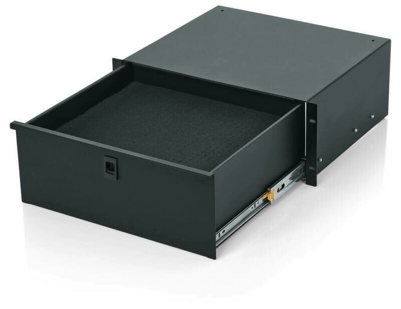 [GATOR GRW-DRWDF4] Gator Cases Rackworks 4U Lockable Rack Drawer (with Foam) #GAGRWDRWDF4  MFR #GRW-DRWDF4